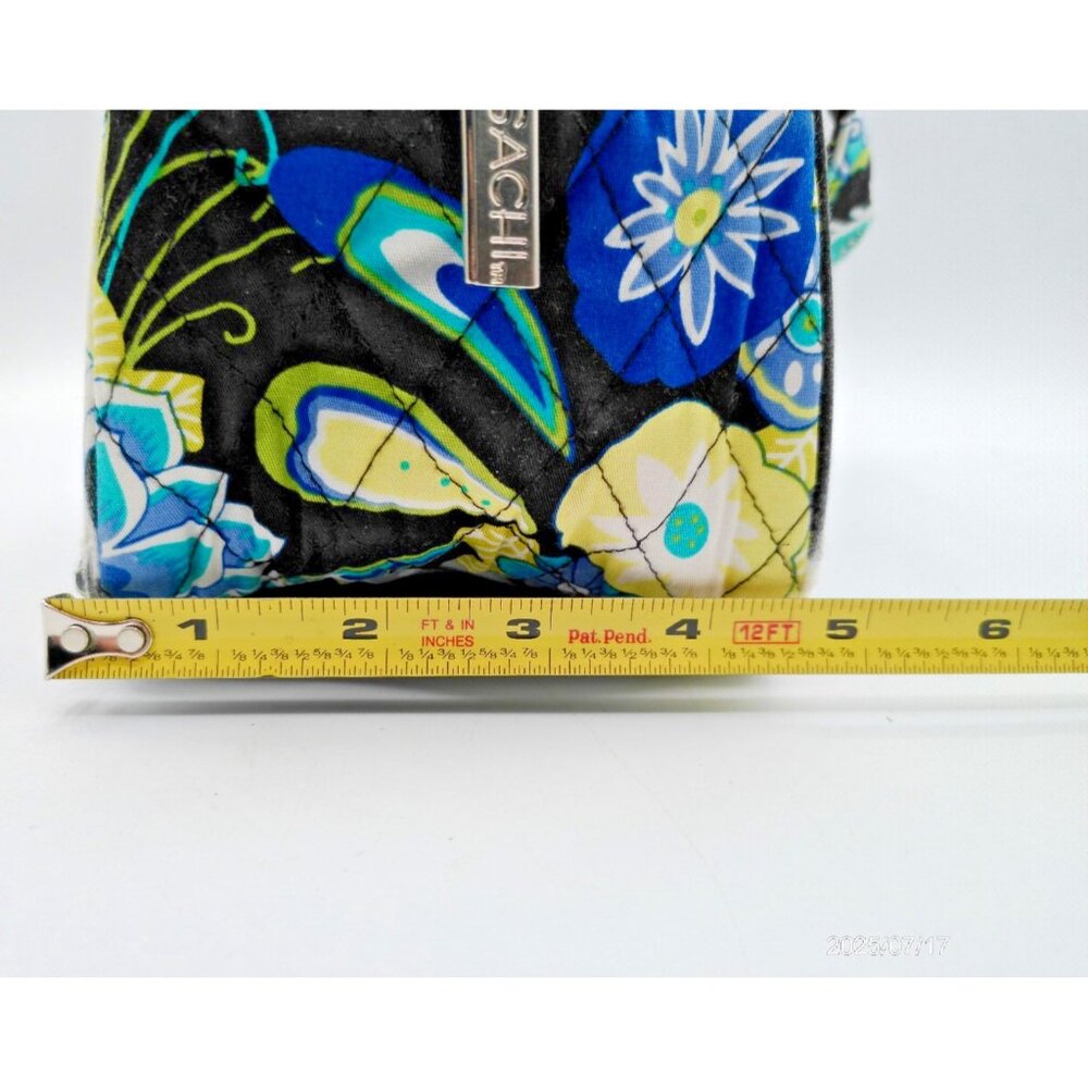 Sachi Insulated Lunch Bag Bright Multicolor Paisley Floral Work School Picnic - Picture 12 of 12
